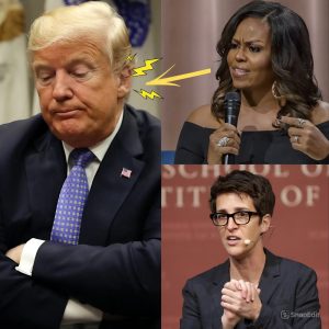 LATE-NIGHT MELTDOWN: Michelle Obama & Rachel Maddow TEAM UP LIVE — Drop a SHOCKING TRUTH BLAST That Leaves D.o.n.a.l.d T.r.u.m.p FURIOUS On-Air!