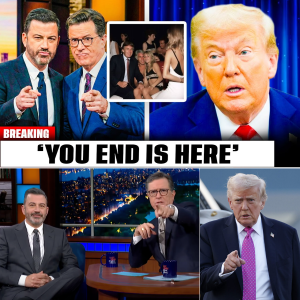 LATE-NIGHT BROADCAST TRIGGERS POLITICAL FALLOUT — JIMMY KIMMEL & STEPHEN COLBERT CLASH WITH D.O.N.A.L.D T.R.U.M.P: Escalating Media Conflict Raises Questions Over Power, Press Freedom, and Presidential Stability