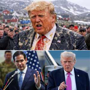 SHOCKING: T.r.u.m.p Visits GREENLAND Today and ANGRY CROWD ERUPTS — BEER THROWN AT HIM as Locals SCREAM "GO BACK HOME!"